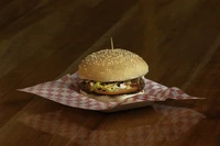 Hamburguesa a la miel